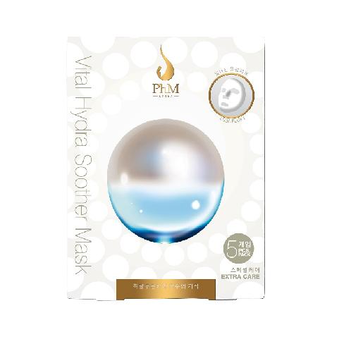 PhM Vital Hydra Soother Mask with sensitive skin as eco-friendly natural materials for all
